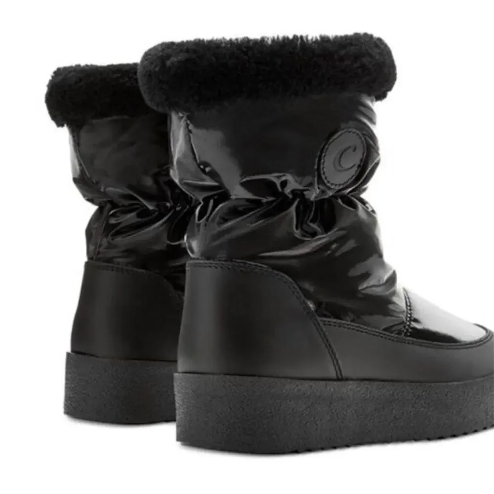 La Canadienne Eileen Genuine Shearling Lined Waterproof Black Boots EU40/US 9.5